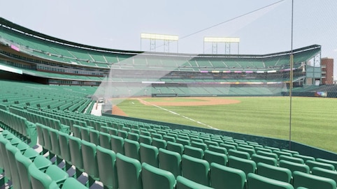 View from seat