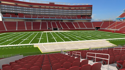 View from seat