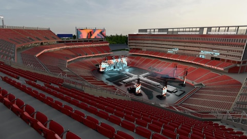 View from seat