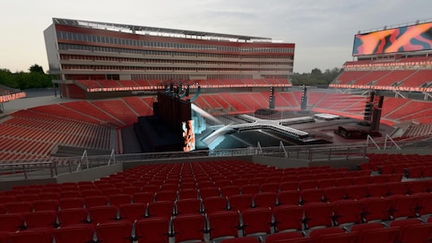 View from seat
