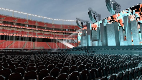 View from seat