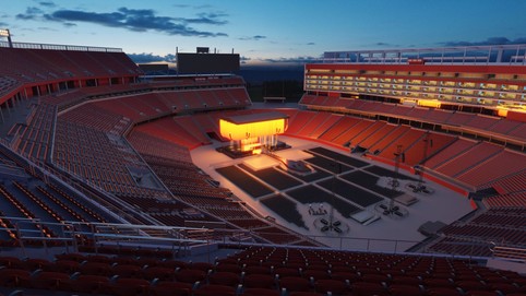 View from seat