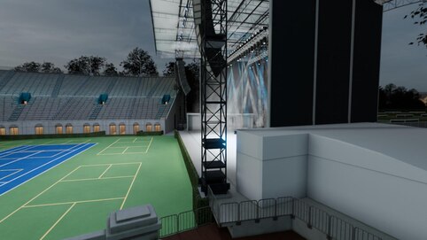 View from seat