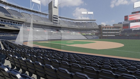 View from seat
