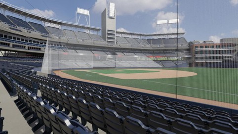 View from seat