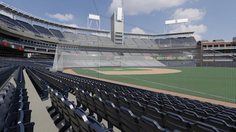 View from seat