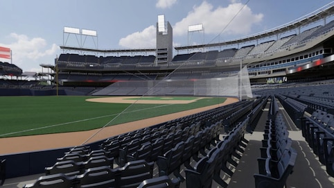 View from seat
