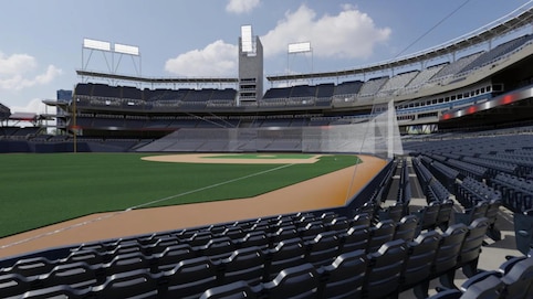 View from seat