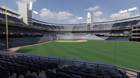 View from seat