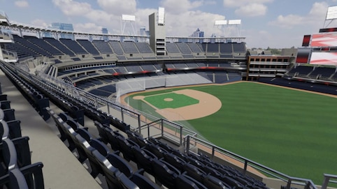 View from seat