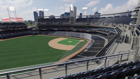 View from seat