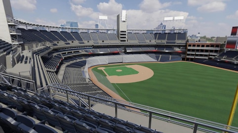 View from seat
