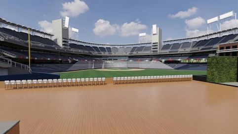 View from seat