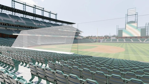 View from seat
