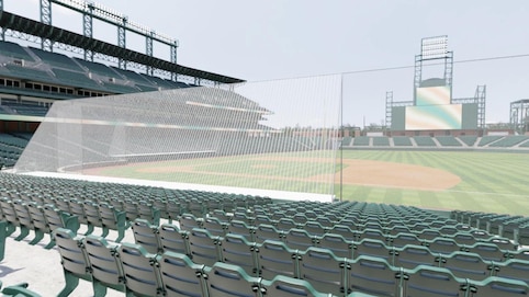View from seat