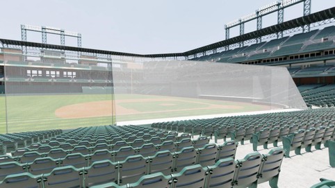 View from seat