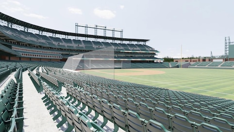 View from seat