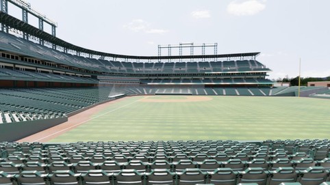 View from seat