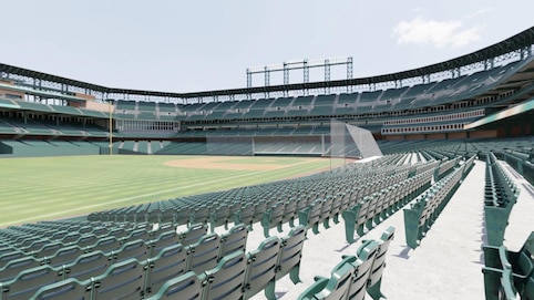 View from seat
