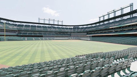 View from seat