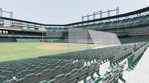View from seat