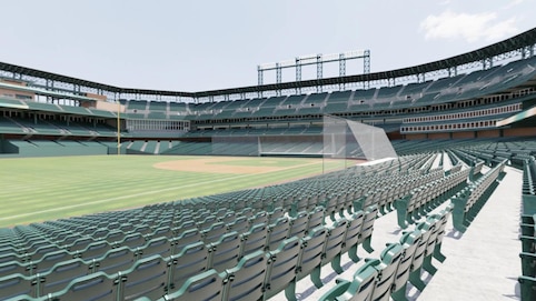 View from seat