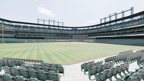 View from seat