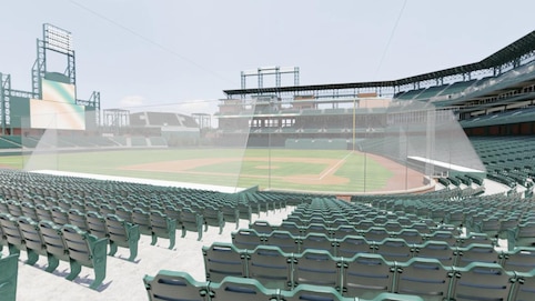 View from seat