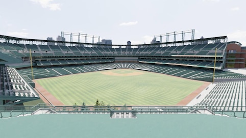 View from seat