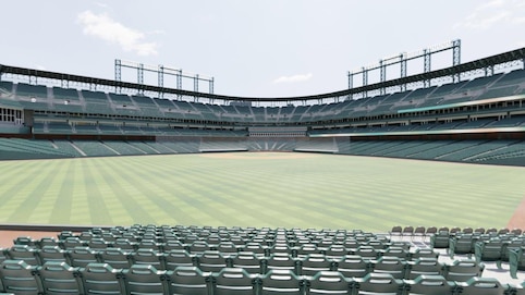 View from seat