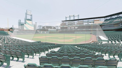 View from seat