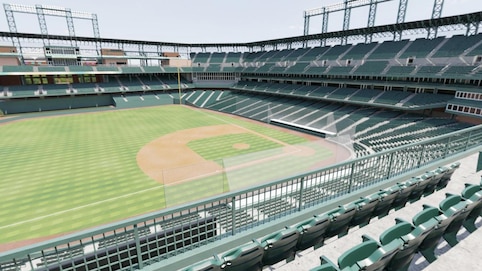 View from seat