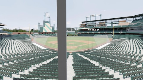 View from seat