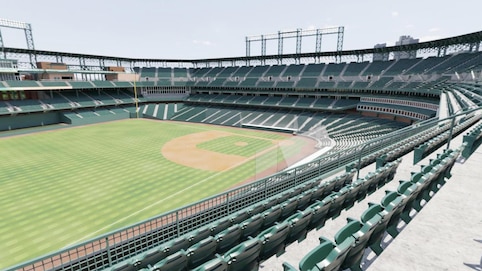 View from seat