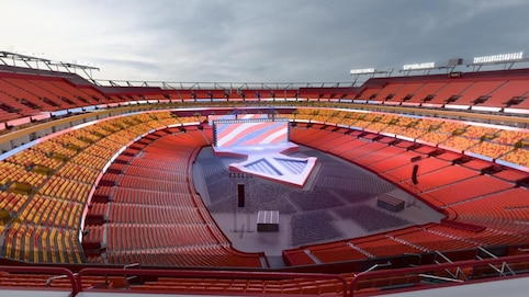 View from seat