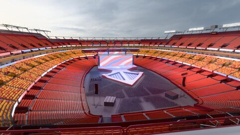 View from seat