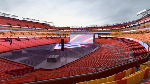View from seat