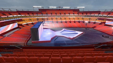 View from seat