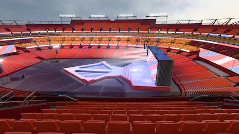 View from seat