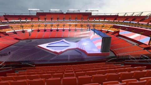 View from seat