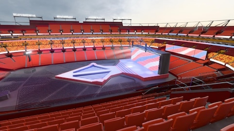 View from seat
