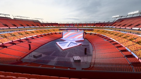 View from seat