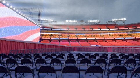 View from seat