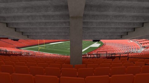 View from seat