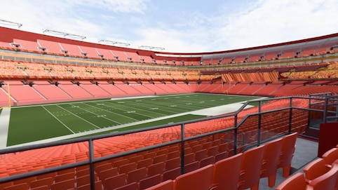 View from seat