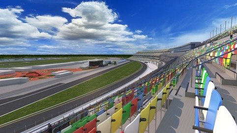 View from seat
