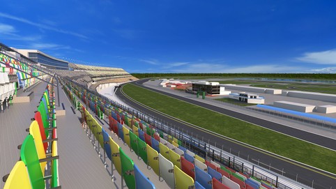 View from seat