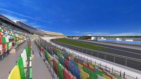 View from seat