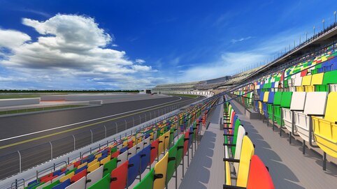 View from seat