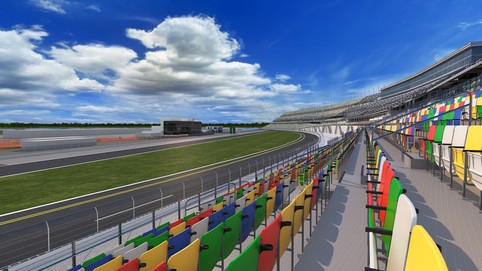 View from seat